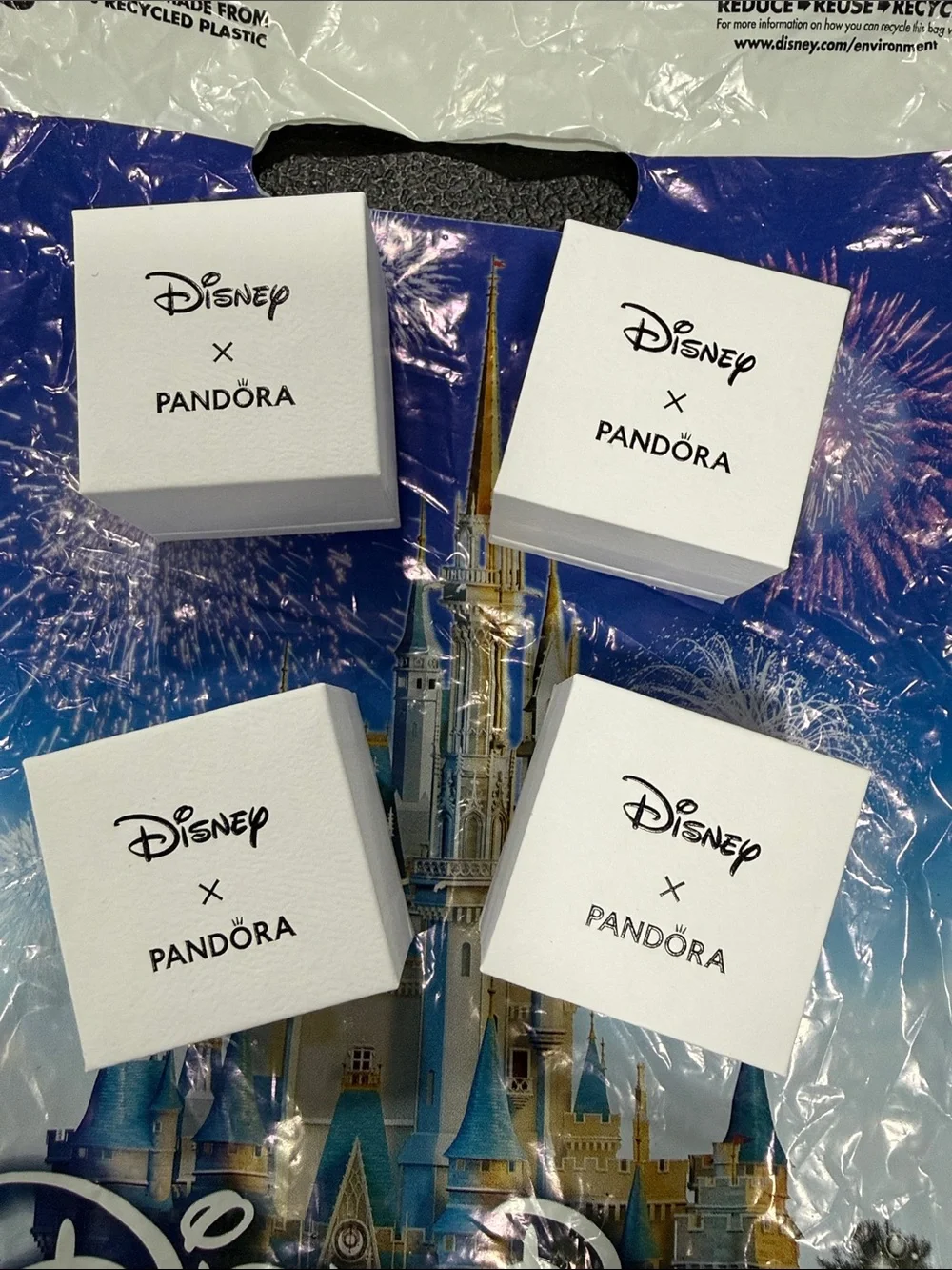 Pandora White Jewelry Gift Box - Disney Parks